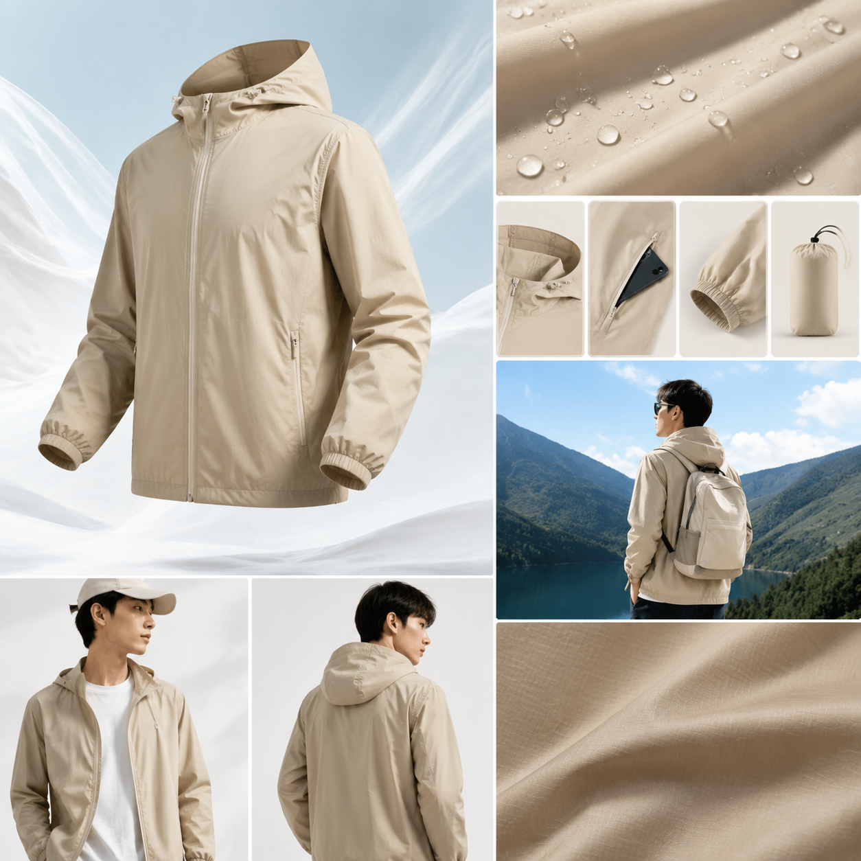 AI生成服装细节展示图 - gpt-image-2作图工具生成效果展示